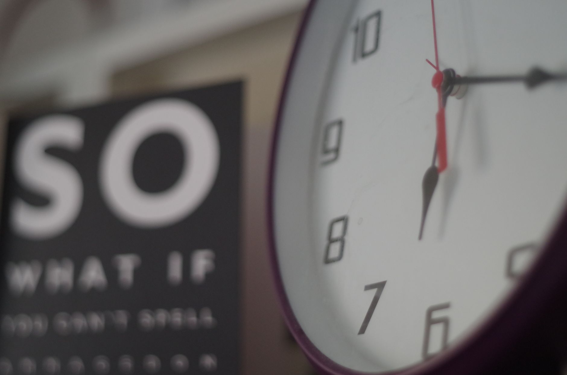 Horloge murale pour repérer les horaires de jeûne