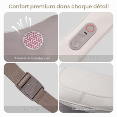 Aspria Cervicales Shiatsu MGS-163BE, vue 2