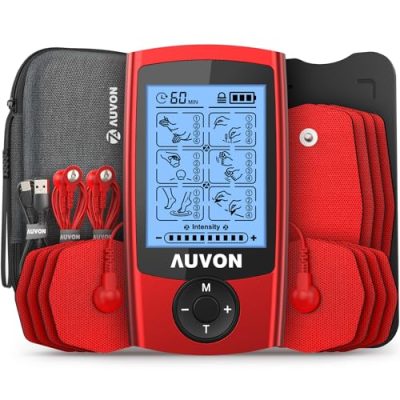 Auvon Électrostimulateur Antidouleur, vue de face