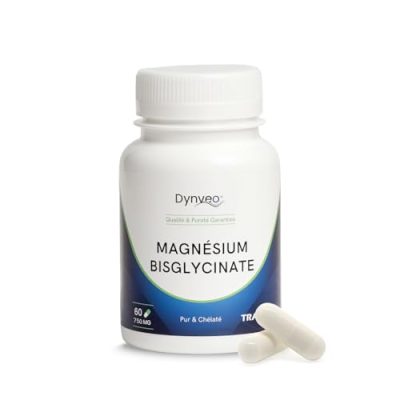 Dynveo Magnésium Bisglycinate Chélaté Pur, vue de face