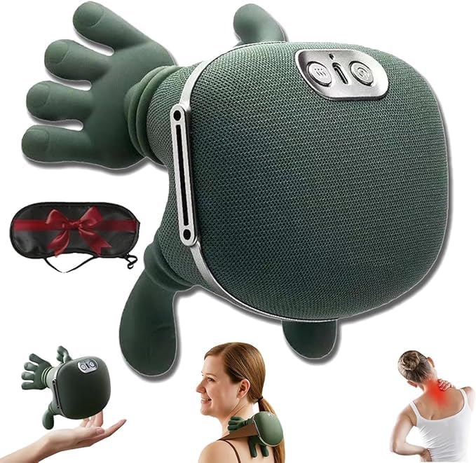 Earnmore Masseur cervical chauffant sans fil, vue 1
