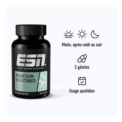 ESN Magnésium Caps, 120 capsules, vue 1