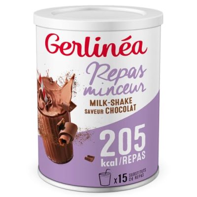 Gerlinéa Substitut de repas Milkshake, vue de face