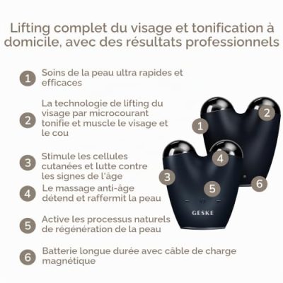 Geske micro-courant 6 en 1, vue 2