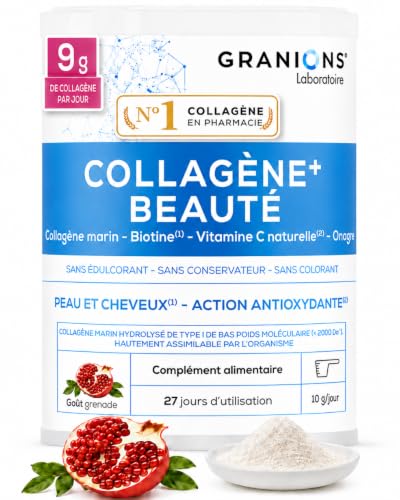 Granions Collagène Marin Grenade biotine acérola, vue 1