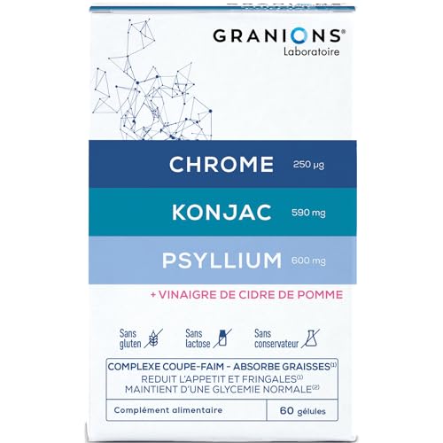 Granions Complément minceur Psyllium, 60 gélules, vue 1