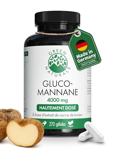 Green Naturals Coupe-faim Glucomannane, 270 gélules, vue 1