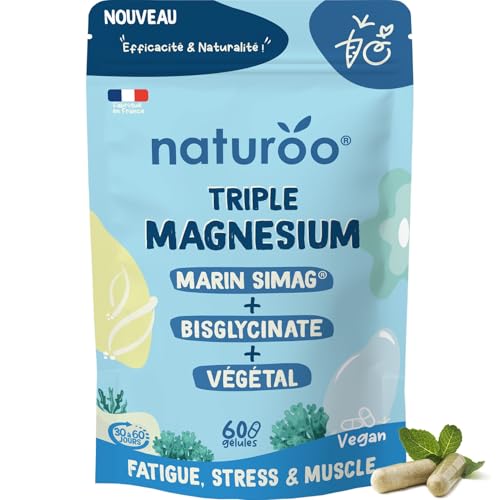 Naturoo Nutrition Magnésium Triple, 60 gélules, vue 1