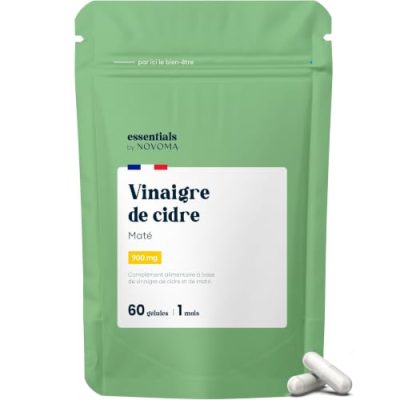 Novoma Complément minceur Vinaigre Cidre, vue de face