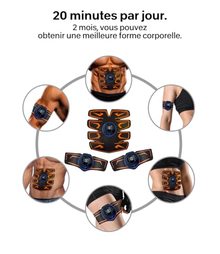 PZCC Ceinture abdominale EMS 8 modes, vue 1