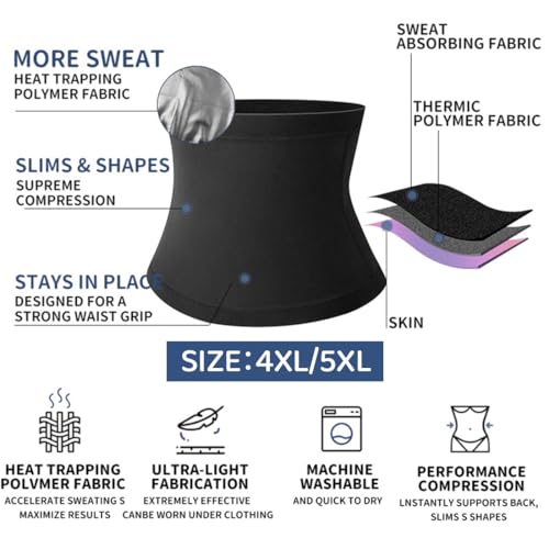 Thqae Ceinture de sudation thermopolymère grande taille, vue 1
