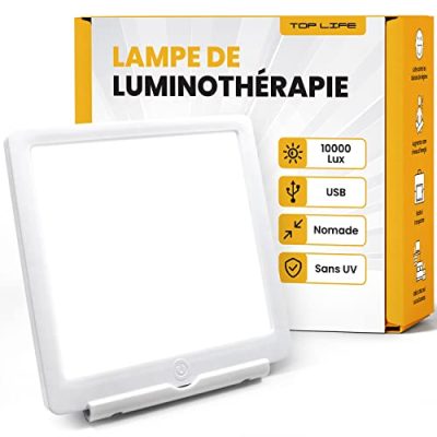 Top Life USB 10 000 lux, rappel du produit