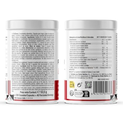 Weider Fat Burner, vue 2